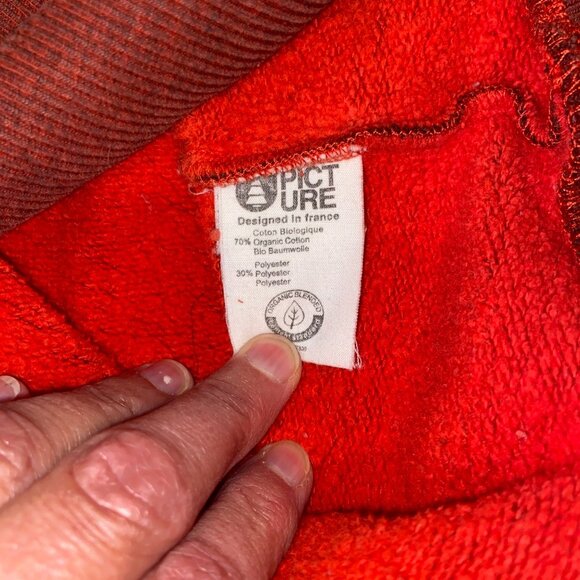 Picture Organic Men's Hoodie Size Medium - Picture 4 of 11